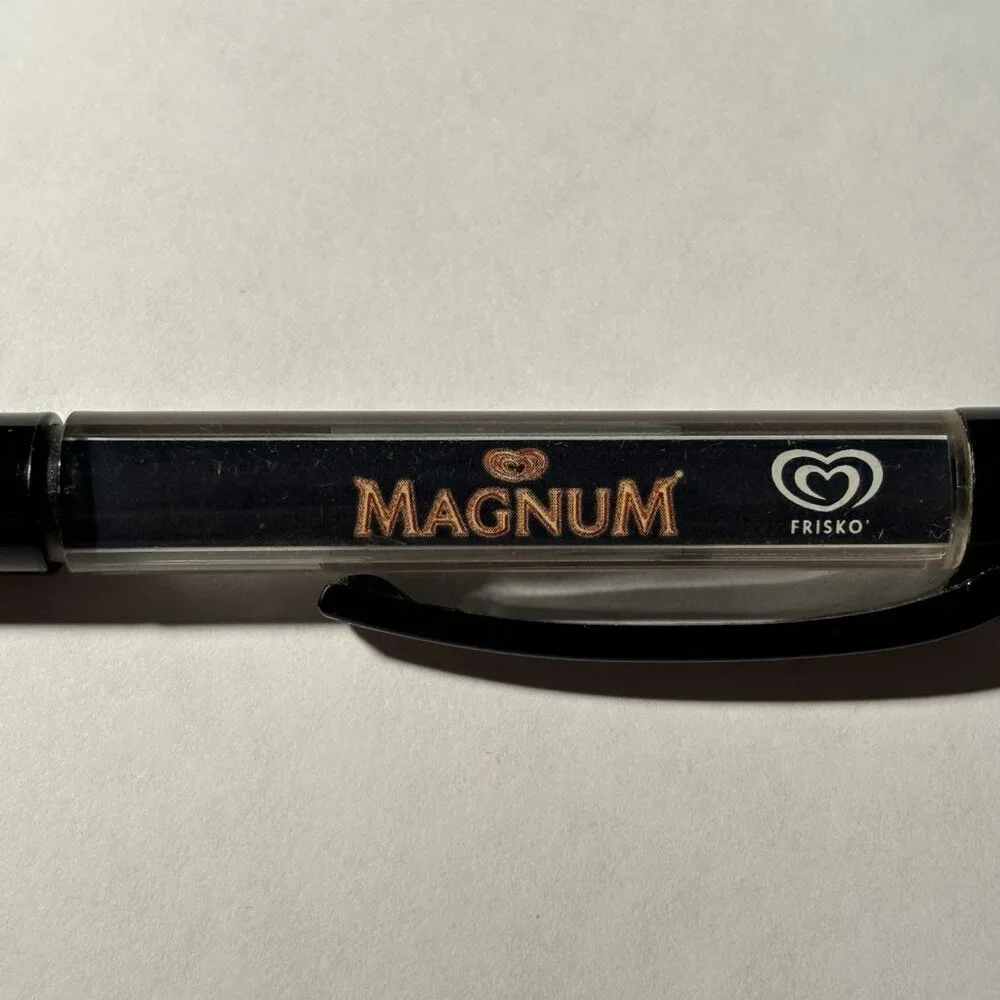 Frisko Magnum Danish Ice Cream Floaty Pen Advertising Promo Novelty Collectible